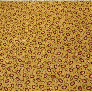 Jo Morton Andover Fabrics Yellow & Orange Floral Print Quilting Cotton 1/2 yard